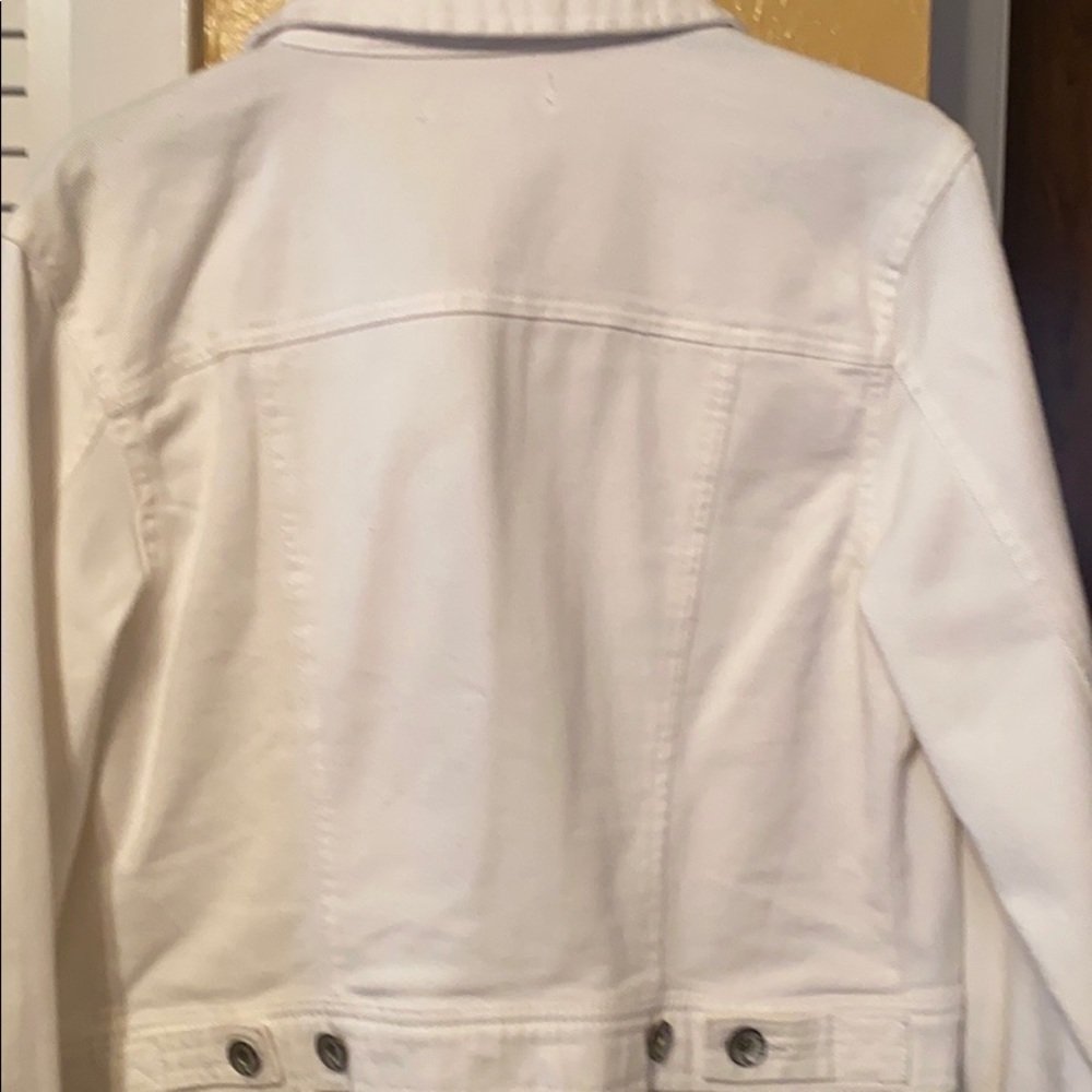 White Denim Jacket